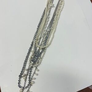 Ann Taylor Factory Multistrand Long Necklace
